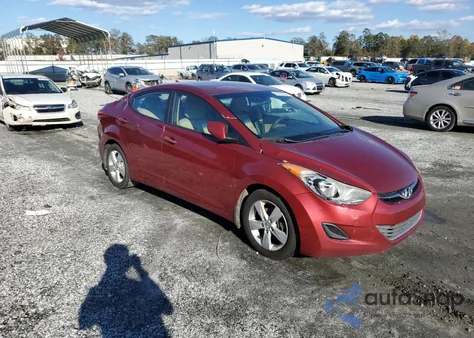 2013 Hyundai Elantra Gls из США, поврежденный, VIN 5NPDH4AE7DH406653